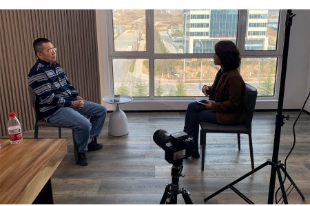 艾訊總經(jīng)理接受山東省機器人產(chǎn)業(yè)園匯客廳欄目專訪