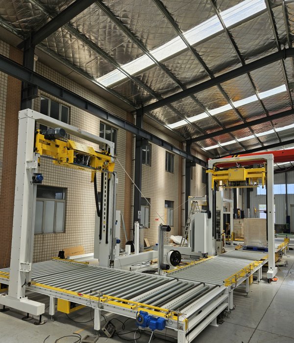 液晶面板托盤(pán)捆扎包裝線(xiàn)