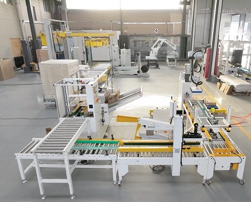 開箱封箱碼垛線